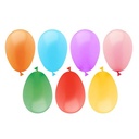 10 x 100 Luftballons farbig sortiert "Wasserbomben"
