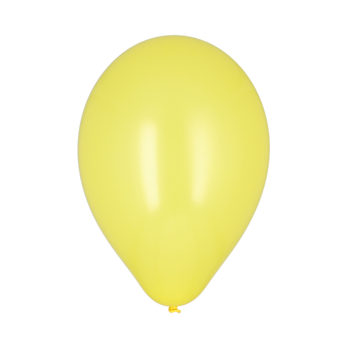 [18986] 12 x 10 Luftballons Ø 25 cm gelb