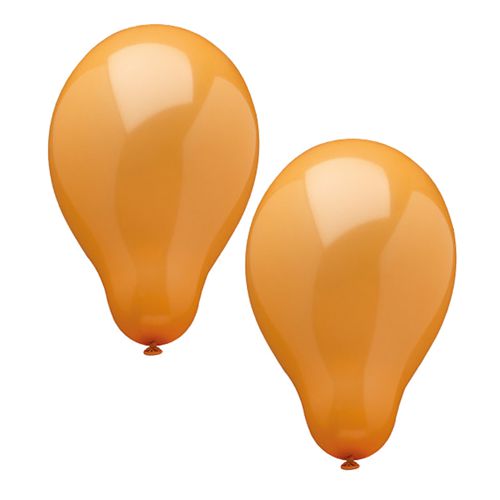 [18990] 12 x 10 Luftballons Ø 25 cm orange