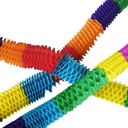 10 x 4 Girlanden, Papier 2 m "Boa - Mini"