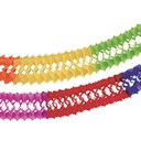 10 x Girlande, Papier Ø 16 cm · 4 m "Intensive" schwer entflammbar