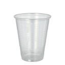 8 x 20 Trinkbecher, PP 0,3 l Ø 9,5 cm · 11,1 cm transparent mit Schaumrand