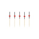 15 x 40 Fingerfood - Picker 7 cm "Red Pearl"