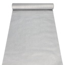 6 x Tischläufer, stoffähnlich, Vlies "soft selection" 4,8 m x 40 cm silber