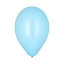 12 x 10 Luftballons Ø 25 cm hellblau