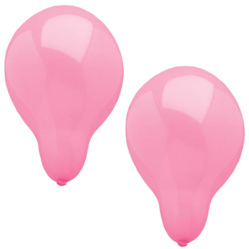 12 x 10 Luftballons Ø 25 cm rosa