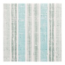 5 x 50 Servietten "ROYAL Collection" 1/4-Falz 40 cm x 40 cm dunkelgrün "Stripes"