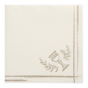 5 x 50 Servietten "ROYAL Collection" 1/4-Falz 40 cm x 40 cm "Communion / Confirmation"