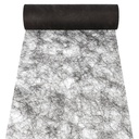 8 x Dekoband "Sizoflor" 25 m x 30 cm schwarz