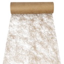 8 x Dekoband "Sizoflor" 25 m x 30 cm gold