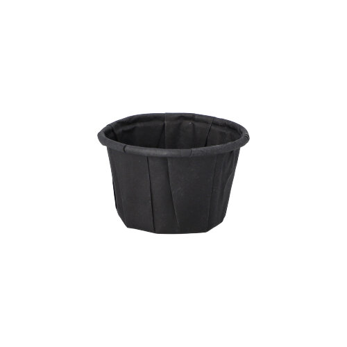 20 x 250 Dressingbecher, Papier 25 ml Ø 4,4 cm · 2,8 cm schwarz