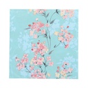 10 x 20 Servietten, 3-lagig 1/4-Falz 33 cm x 33 cm "Flower Tendril"