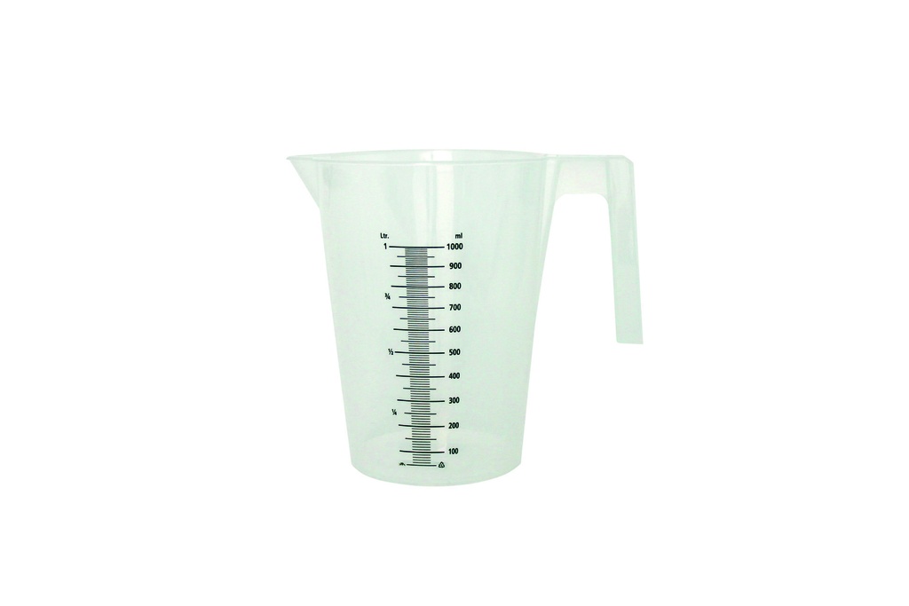 [200150] Meßbecher aus PP, 1,0 l, natur