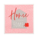 10 x 20 Servietten, 3-lagig 1/4-Falz 33 cm x 33 cm "Sweet Home"