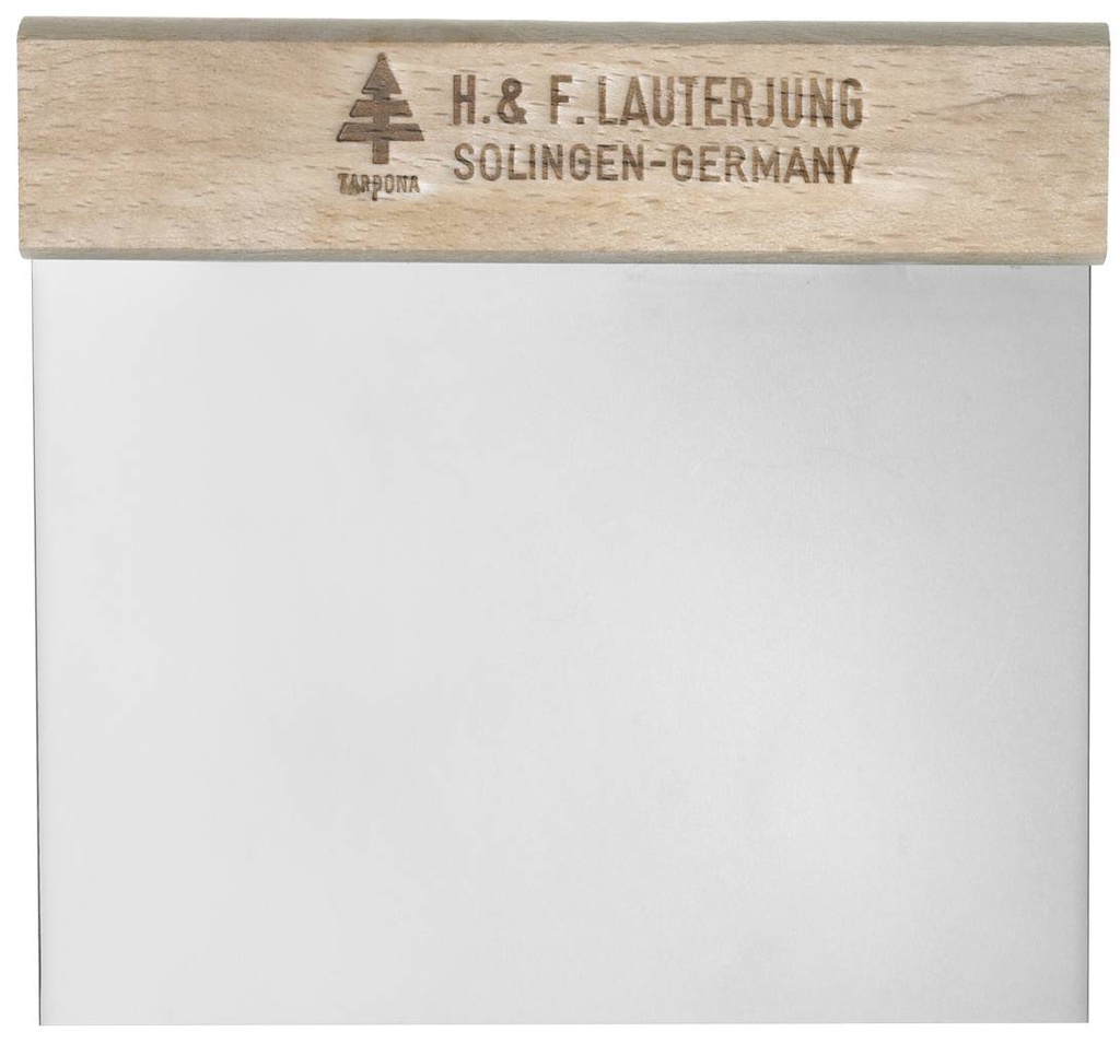 Teigabstecher & -Schaber steif & spitz