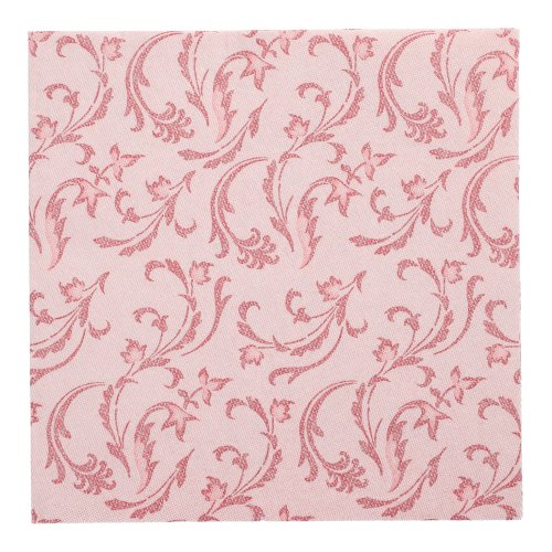 [37208] 8 x 20 Servietten "ROYAL Collection" 1/4-Falz 40 cm x 40 cm bordeaux "Damascato"