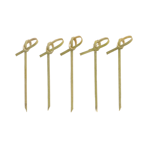 10 x 250 Fingerfood - Picker "pure" 6 cm "Knoten"