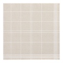 8 x 20 Servietten "ROYAL Collection" 1/4-Falz 40 cm x 40 cm sand "Kitchen Craft"