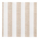 8 x 20 Servietten "ROYAL Collection" 1/4-Falz 40 cm x 40 cm sand "Lines"