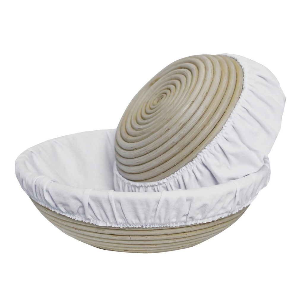 Gärtuch für runde Gärkörbe, Ø 250 mm, weiß