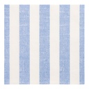 8 x 20 Servietten "ROYAL Collection" 1/4-Falz 40 cm x 40 cm blau "Lines"