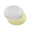 2 x 25 Tortenplatten rund Ø 20 cm · 0,3 cm gold/silber