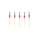 6 x 250 Fingerfood - Picker 7 cm "Red Pearl"