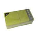 4 x 250 Servietten, 3-lagig 1/4-Falz 33 cm x 33 cm olivgrün