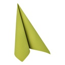 8 x 20 Servietten "ROYAL Collection" 1/4-Falz 40 cm x 40 cm olivgrün