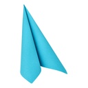 8 x 20 Servietten "ROYAL Collection" 1/4-Falz 40 cm x 40 cm türkis