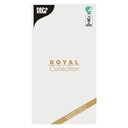 10 x Tischdecke, Tissue "ROYAL Collection" 120 cm x 180 cm weiss