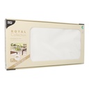 5 x 20 Mitteldecken, Tissue "ROYAL Collection" 80 cm x 80 cm weiss