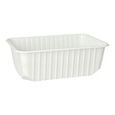 10 x 50 Verpackungsbecher, PP 1 l 6,3 cm x 18,6 cm x 13,3 cm weiss