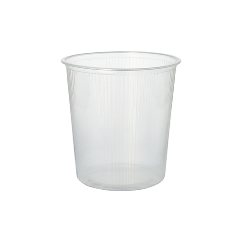 10 x 100 Verpackungsbecher, PP rund 500 ml Ø 10,1 cm · 10,3 cm transparent