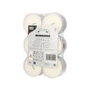 12 x 12 Maxi Lichte Ø 59 mm · 20 mm weiss aus 100 % Stearin