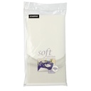 10 x Tischdecke, stoffähnlich, Vlies "soft selection" 120 cm x 180 cm weiss