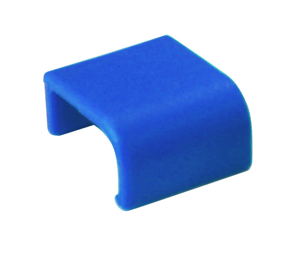 [530197] HACCP Markierungs-Clips aus Polypropylen, 20 × 22 mm, blau, 12 Stück