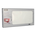 5 x 20 Mitteldecken, stoffähnlich, Vlies "soft selection" 80 cm x 80 cm weiss