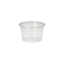 20 x 50 Dressingbecher, PP rund 100 ml Ø 7,1 cm · 4,3 cm transparent