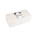 8 x 250 Servietten, 2-lagig 1/4-Falz 24 cm x 24 cm weiss