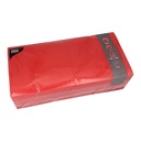 4 x 250 Servietten, 3-lagig 1/4-Falz 40 cm x 40 cm rot