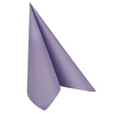 5 x 50 Servietten "ROYAL Collection" 1/4-Falz 40 cm x 40 cm flieder