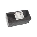 16 x 125 Servietten, 2-lagig "PUNTO" 1/4-Falz 20 cm x 20 cm schwarz