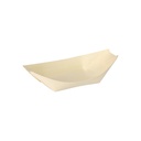 10 x 50 Fingerfood - Schalen, Holz "pure" 14 cm x 8,2 cm "Schiffchen"