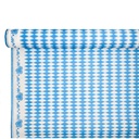 4 x Tischdecke, stoffähnlich, Airlaid 25 m x 1,18 m "Bayrisch Blau"