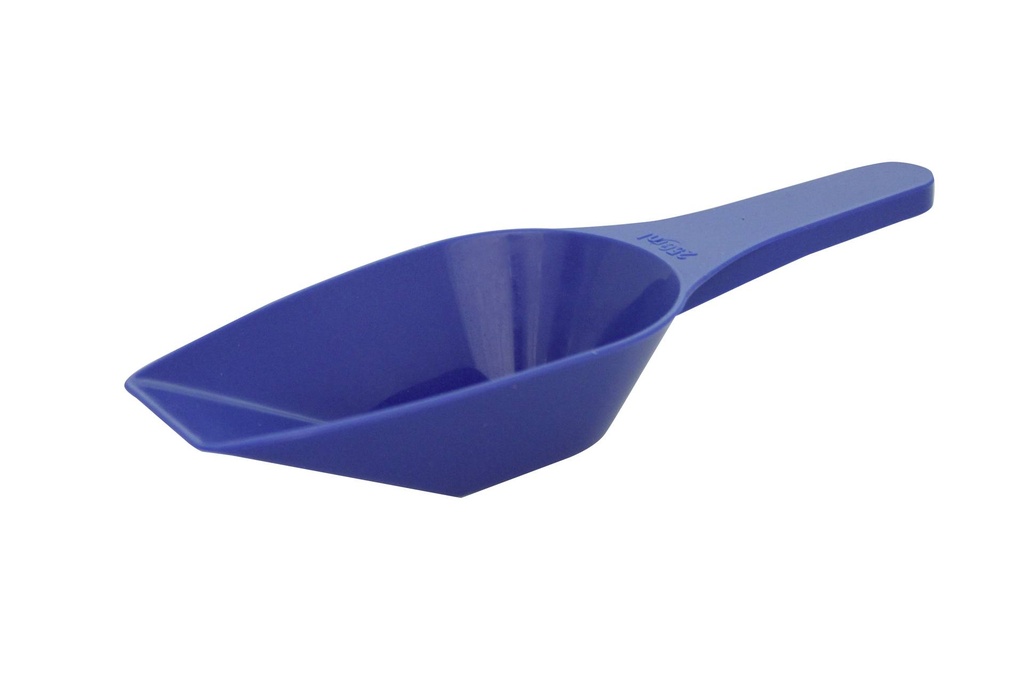 Meßschaufel aus PP, 260 mm, blau