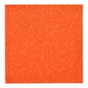 5 x 50 Servietten "ROYAL Collection" 1/4-Falz 40 cm x 40 cm nektarine "Casali"