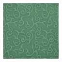 5 x 50 Servietten "ROYAL Collection" 1/4-Falz 40 cm x 40 cm dunkelgrün "Casali"