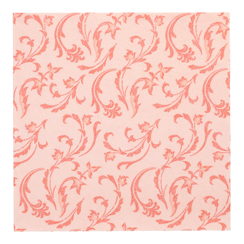 5 x 50 Servietten "ROYAL Collection" 1/4-Falz 40 cm x 40 cm nektarine "Damascato"