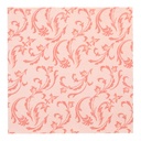 5 x 50 Servietten "ROYAL Collection" 1/4-Falz 40 cm x 40 cm nektarine "Damascato"